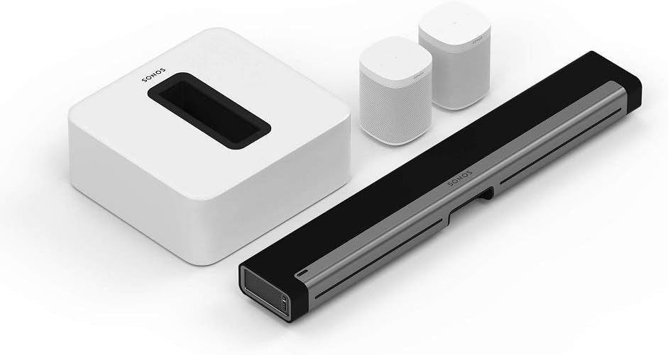 Sonos Playbar - The Mountable Sound Bar for TV, Movies, Music, and More - Black