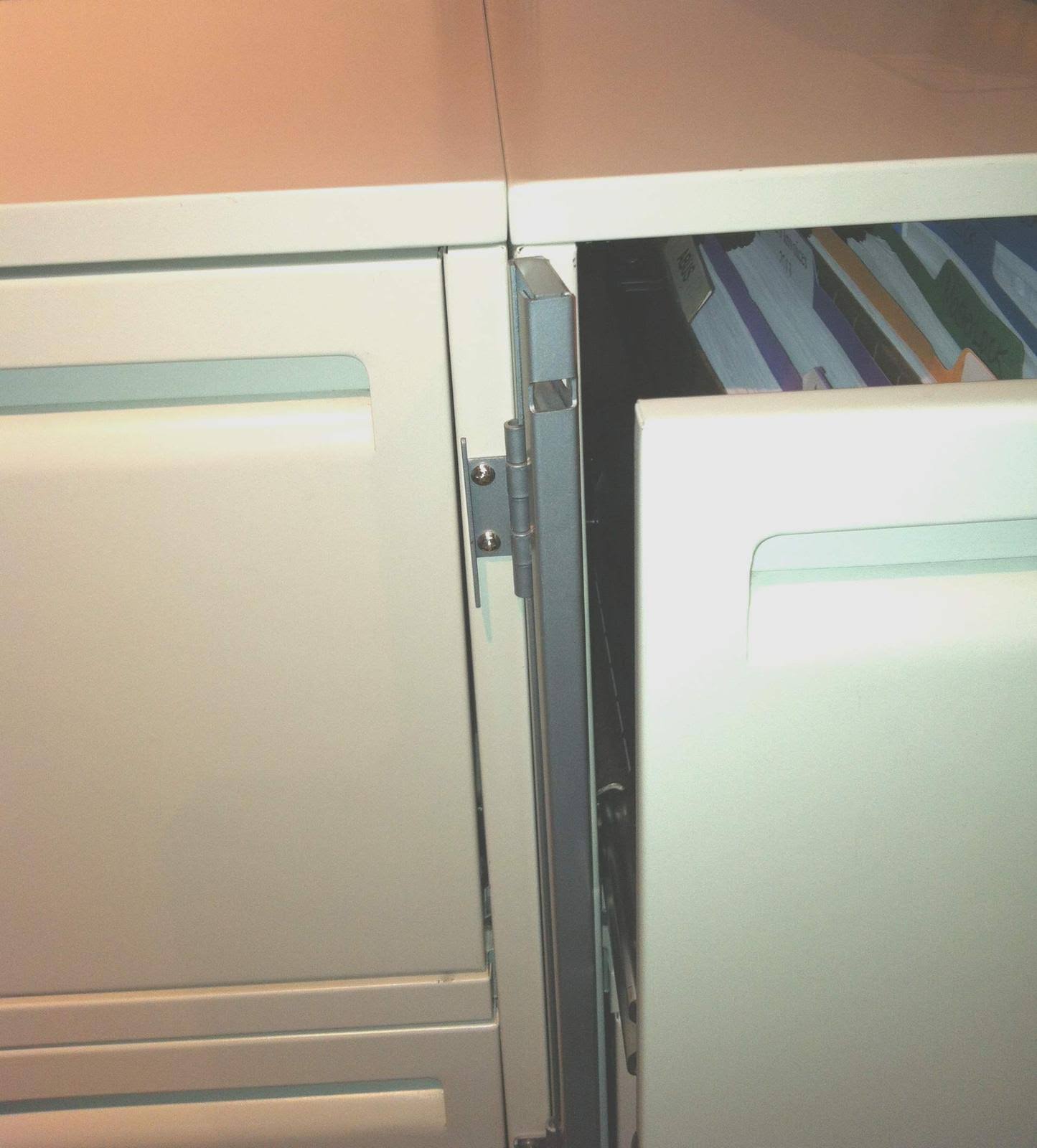 Locking Bar with Drill Bit (FOR 4-Drawer File Cabinets)