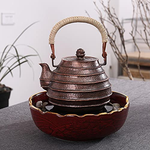 HAND-MADE, A Copper Skin to Create a Copper Bottle, Coffee Pot, Kettle, Copper Teapot, Vintage Handle, Pot, Japanese Tea Set