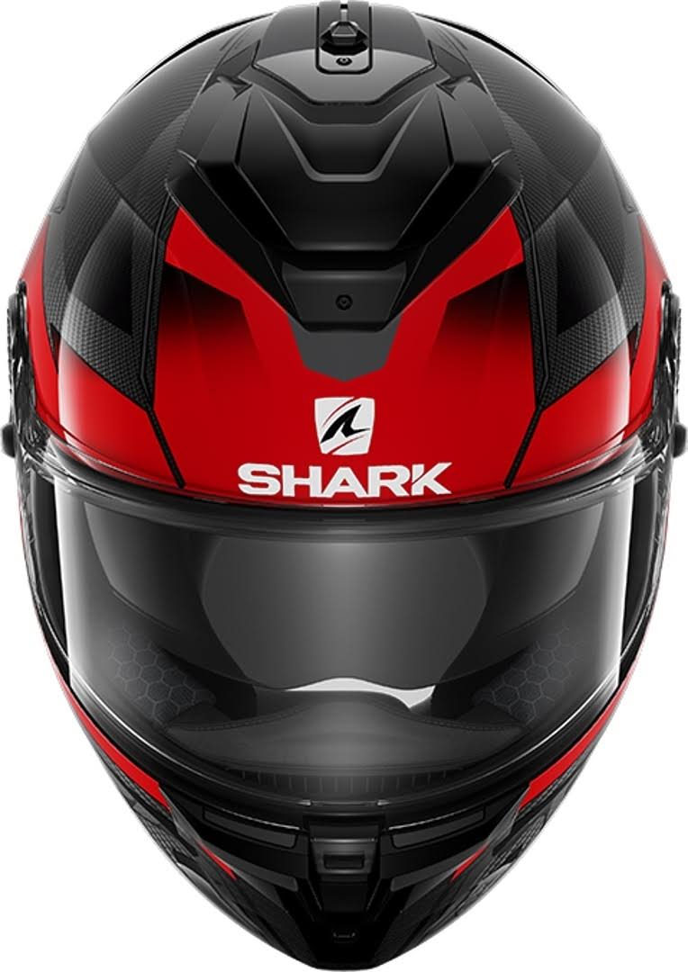 Shark Spartan GT Carbon Shestter - Carbon Red Anthracite XL