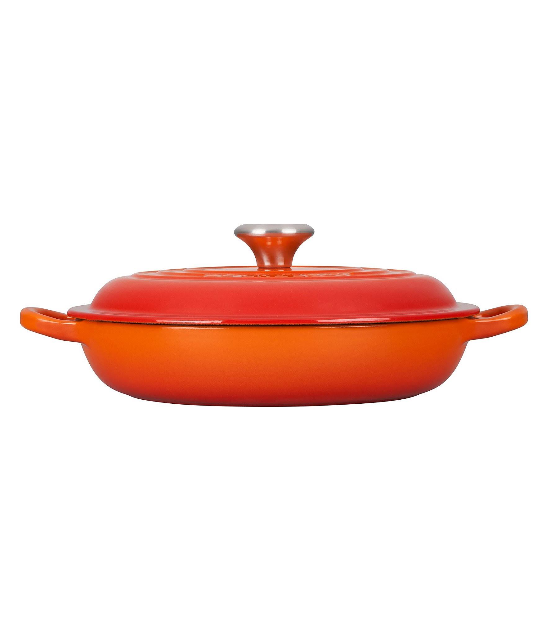 Le Creuset Signature Cast Iron 2.25-Quart Oyster Braiser
