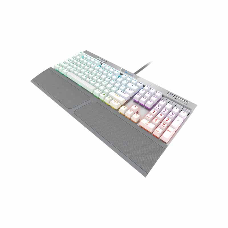 Corsair K70 RGB MK.2 SE Mechanical Gaming Keyboard, Silver