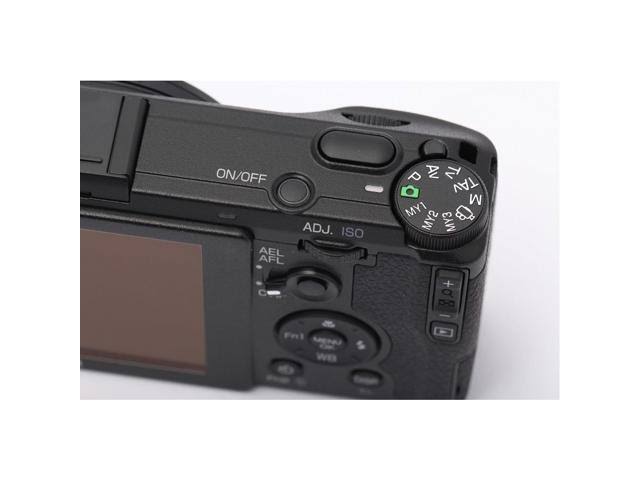 Ricoh GR 16.2 MP Compact Digital Camera - 1080p - Black