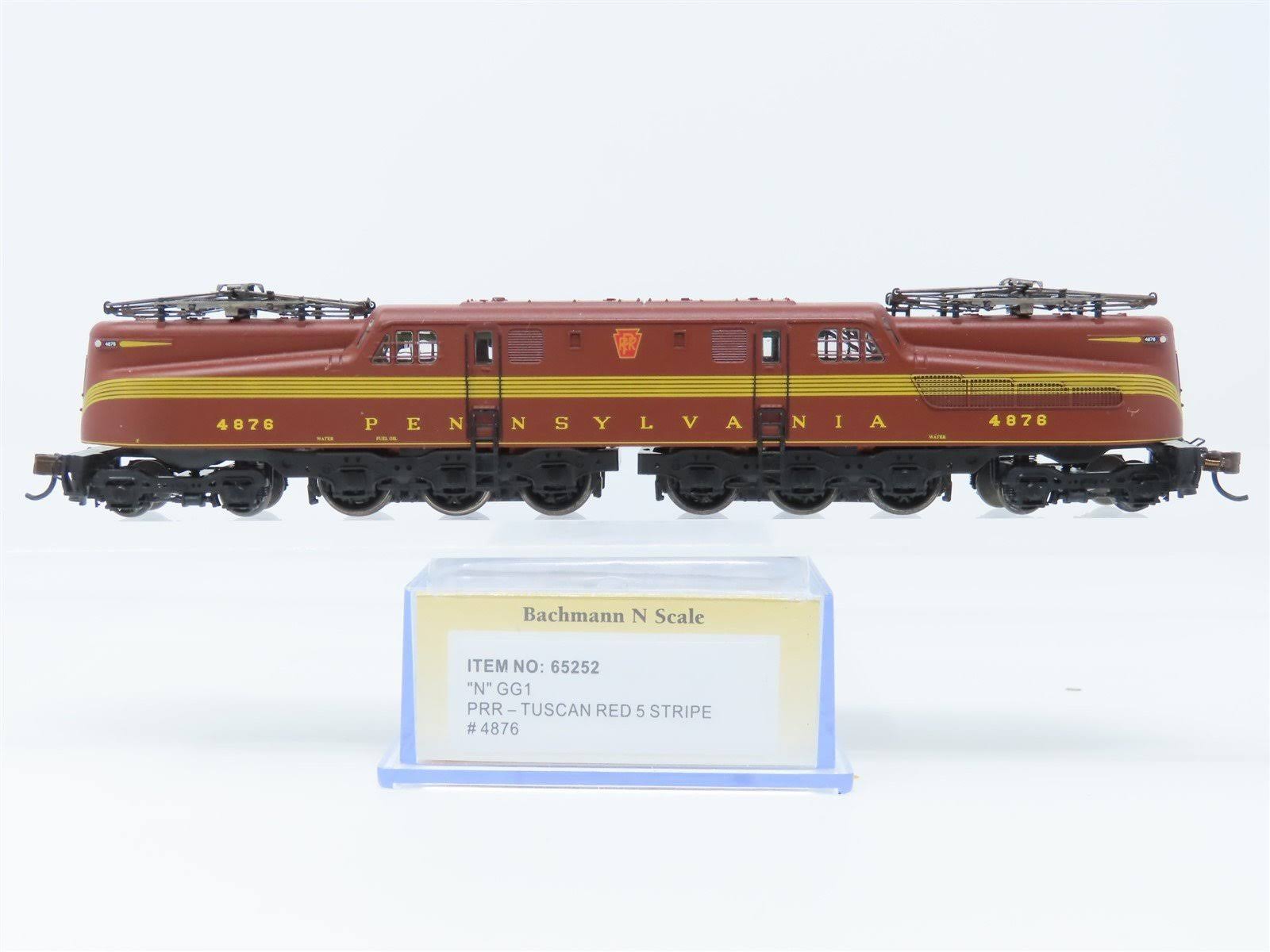 Bachmann N GG1, PRR/Tuscan/5 Stripe - BAC65252