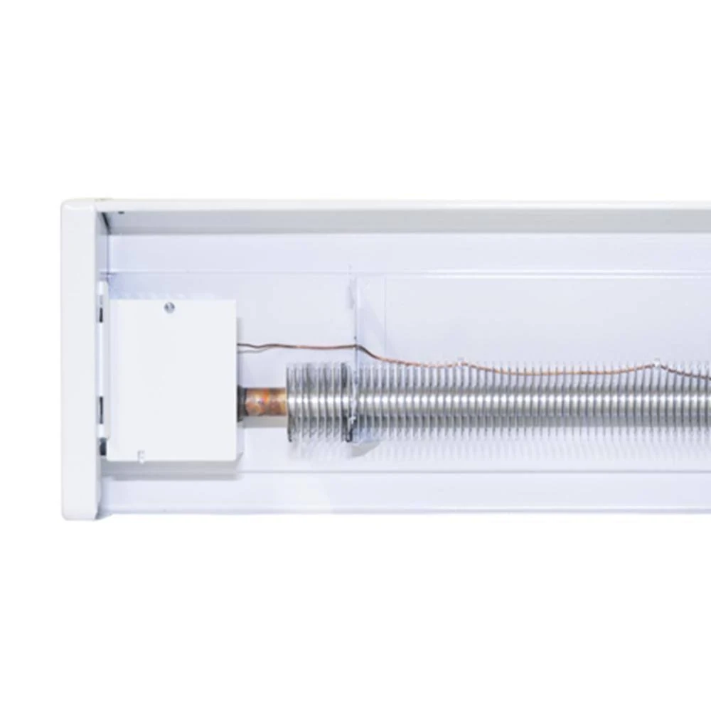 Cadet Ebhn750 47x22 Wide 2560 BTU 208/240 Volt 750 Watt Self-Contained Hydronic Baseboard Heater - White