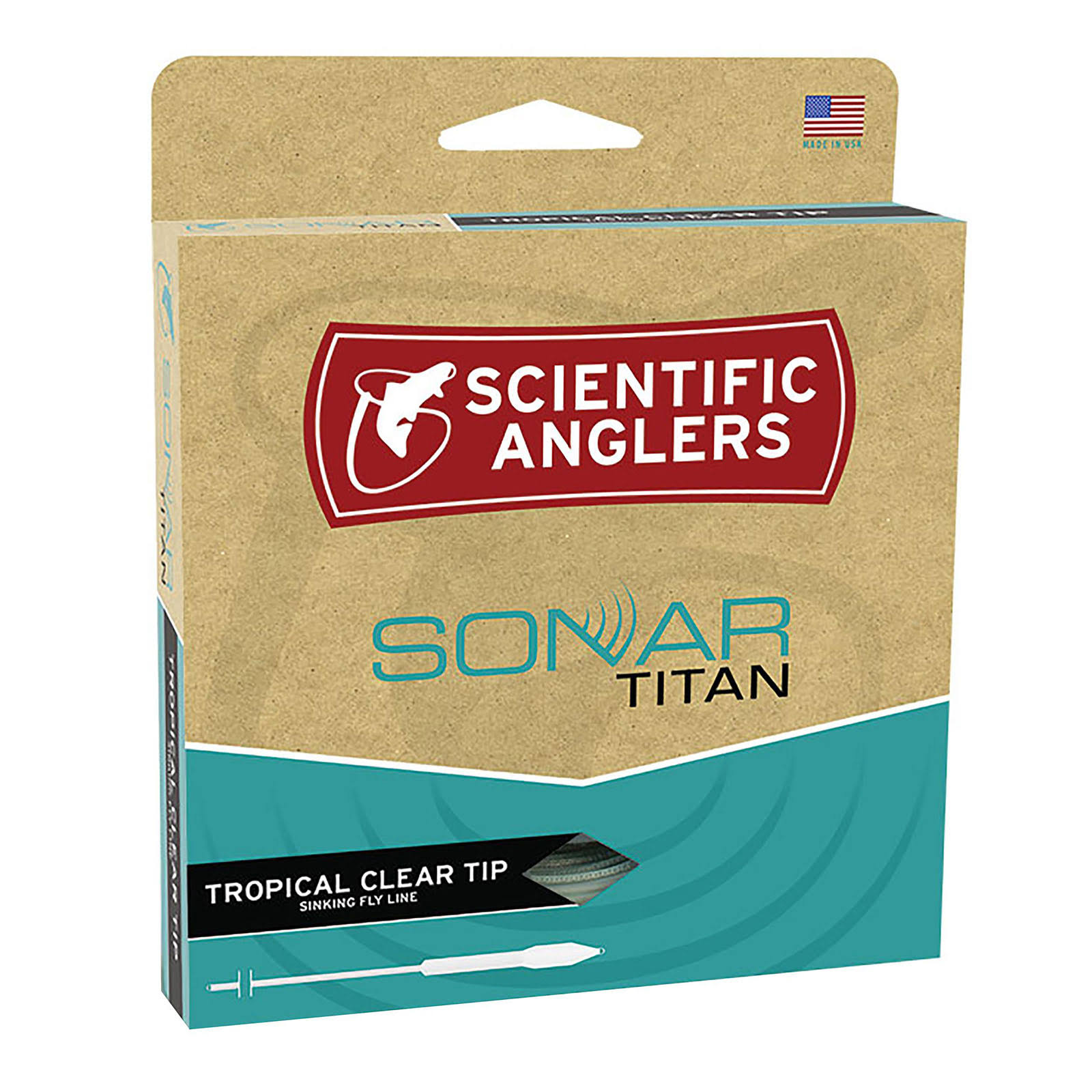 Scientific Anglers Sonar Titan Tropical Clear-Tip Fly Line