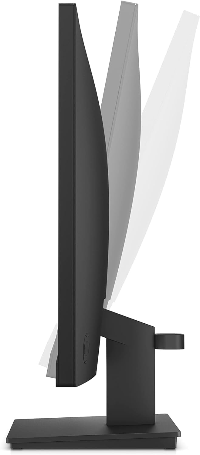HP 24"" FHD VA Monitor, Full HD 1920 x 1080 LCD Display, 5ms Response Time, 75Hz Refresh Rate, 16:9 Aspect Ratio, 250 Nit, FreeSync, 3000:1 Contrast Ratio with 5ave HDMI Cable, Flat-Black