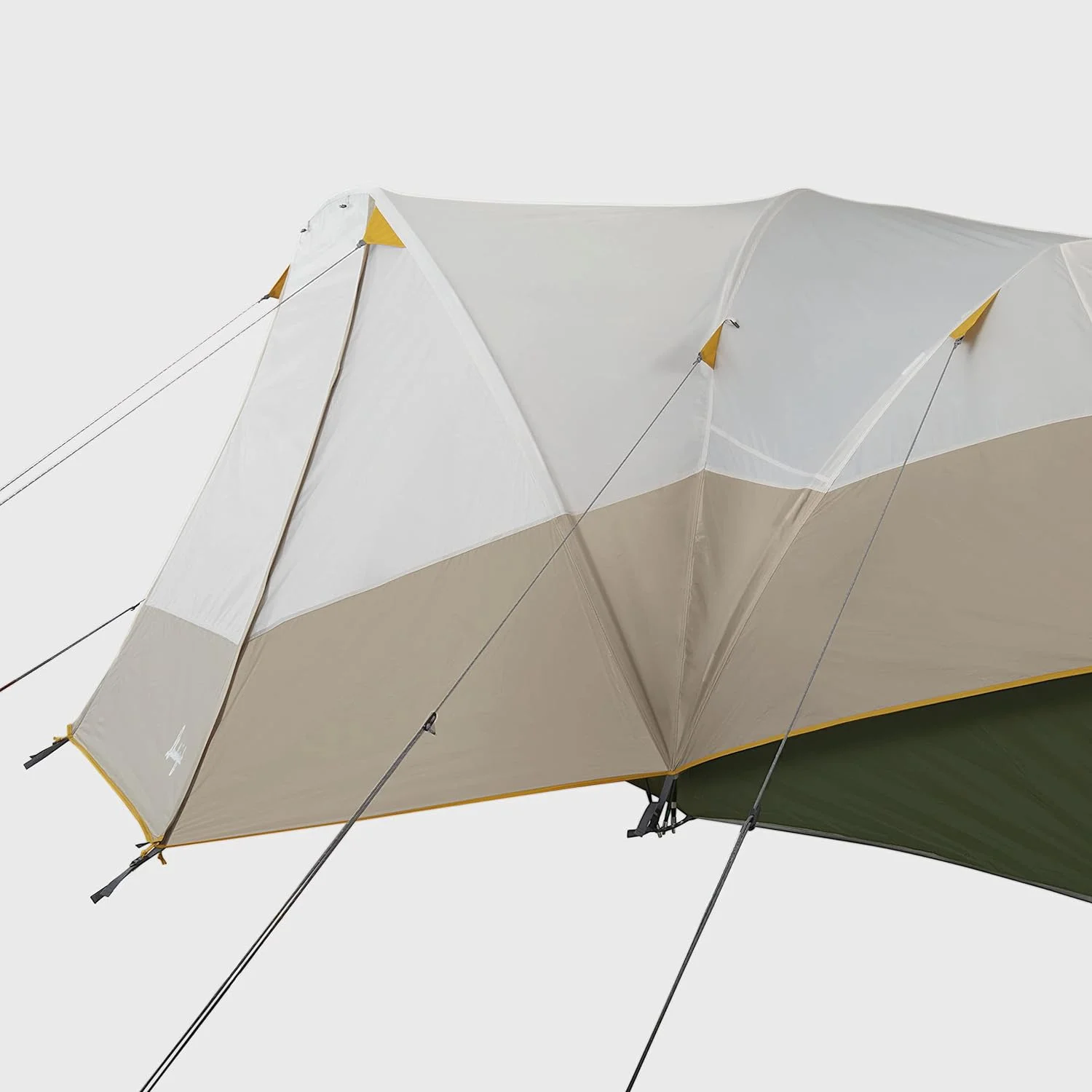 8 Person Hybrid Dome Family Camping Tent,with 2 Rooms, Room Divider