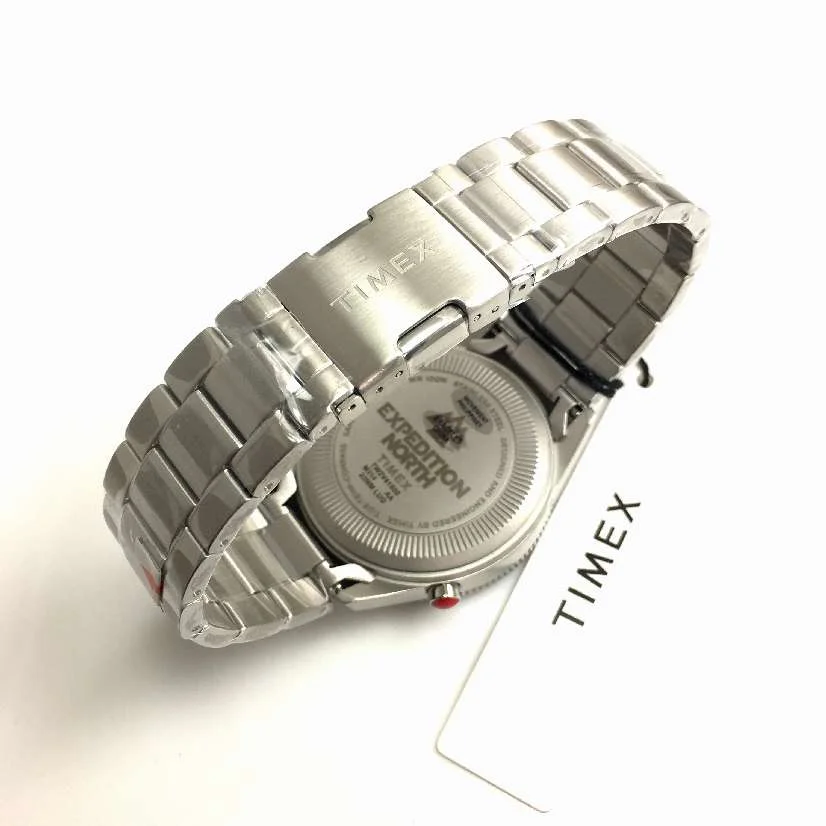 Men's Timex North Tide-Temp-Compass 43mm Silver Watch TW2V41800