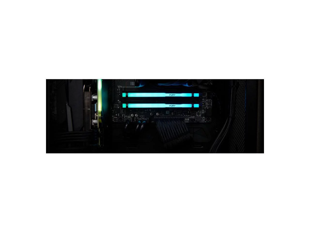Kingston FURY Beast RGB 64GB (2 x 32GB) 288-Pin PC RAM DDR5 6000 (PC5 48000) Desktop Memory