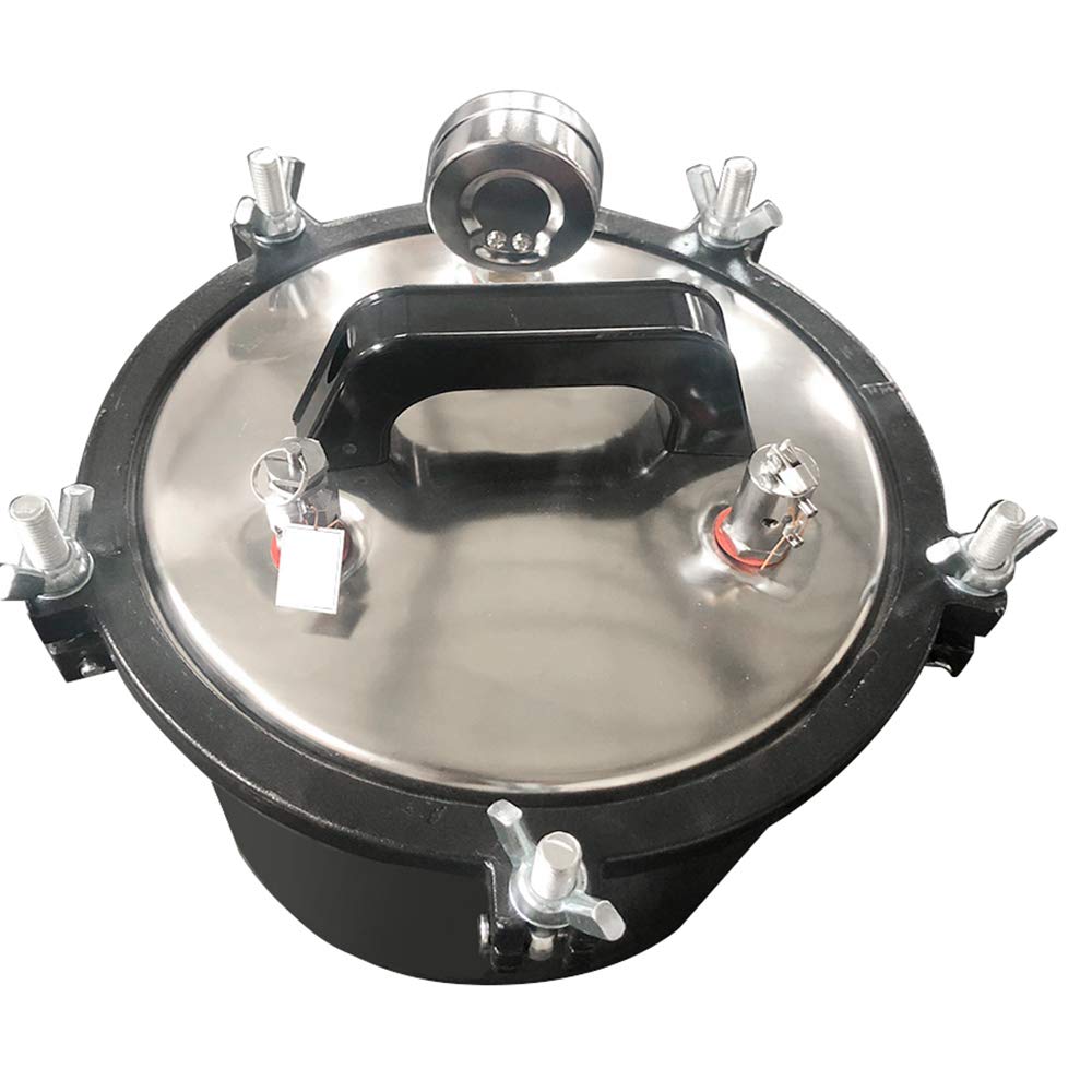 Steam Autoclave Ster-iliz-er Machine, Colilove 8L Portable Steam Autoclave Ste-riliz-er De-nt-al Equipment 2Gallon Steam Lab Autoclave Machine 110V – US Fast Shipping