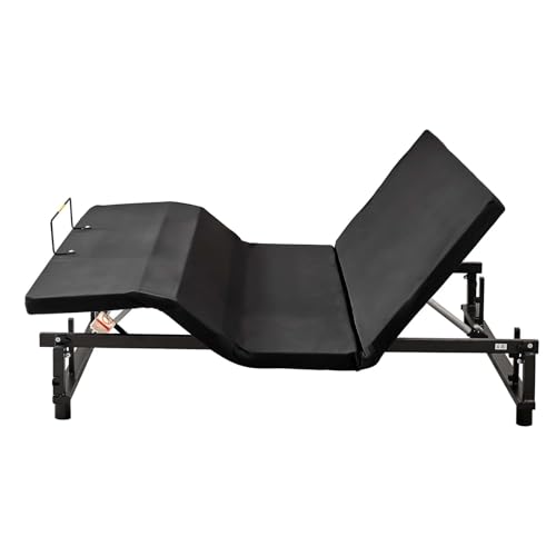 Full Size Adjustable Metal Bed Frame with Wireless Remote Control and Quiet Motor, Independent Head and Foot Incline, Zero Gravity, Ergonomic Electric Adjustable Bed Base, Smart Bed (Full)