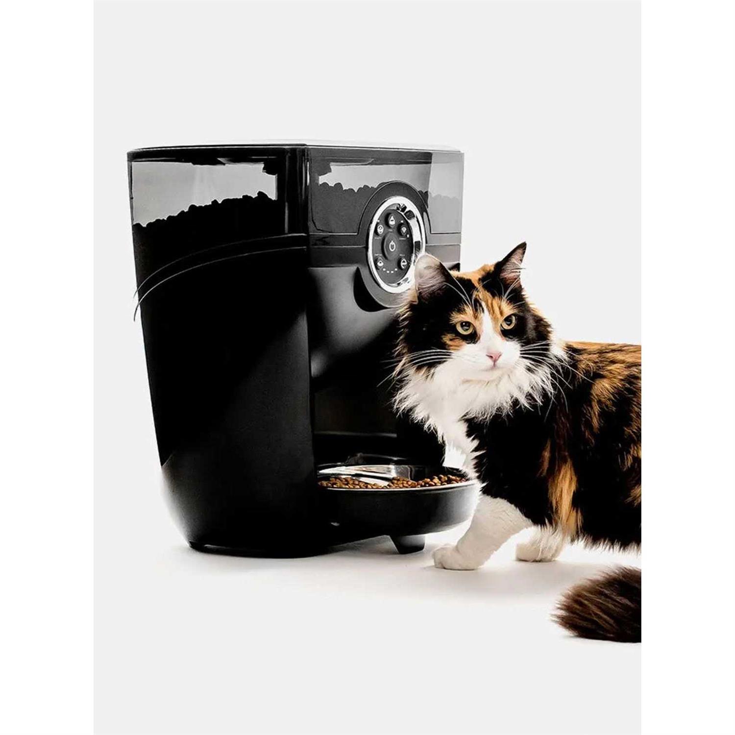 Whisker Feeder-Robot Wi-fi Cat &amp; Dog Auto-Feeder with Hopper &amp; Backup Battery Compatibility - Pet Supplies online store