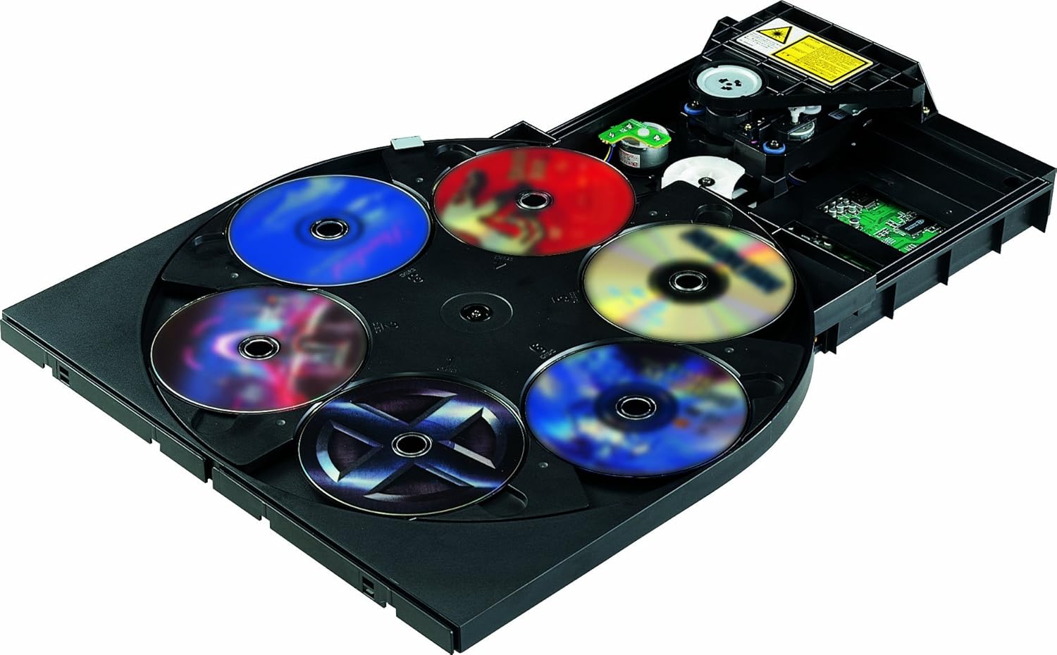 Onkyo DX-C390-B 6-Disc CD Carousel Changer - Black