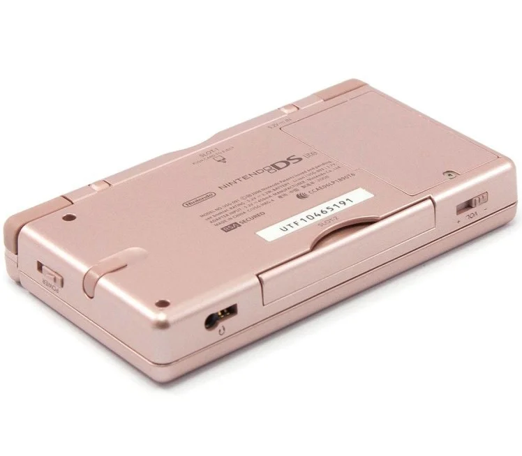 Restored Nintendo DS Lite Metallic Rose with Super Mario Bros and Mario Kart Games (Refurbished)