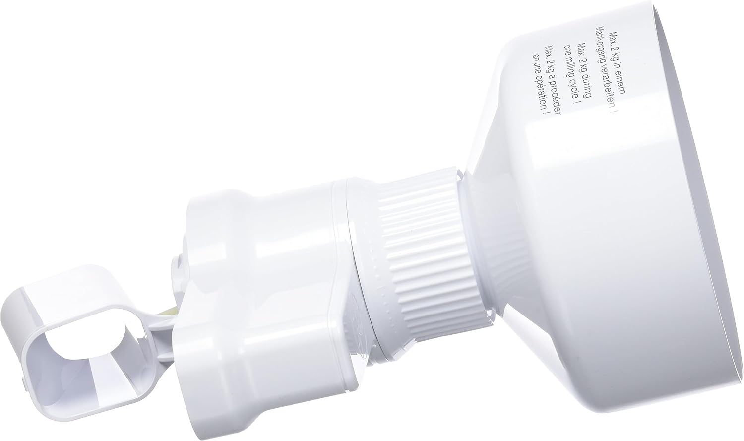 Bosch Grinder for Grinding Cereals Attachment for Food Processor MUZ4GM3, 14.4 x 16 x 22.2 cm, White