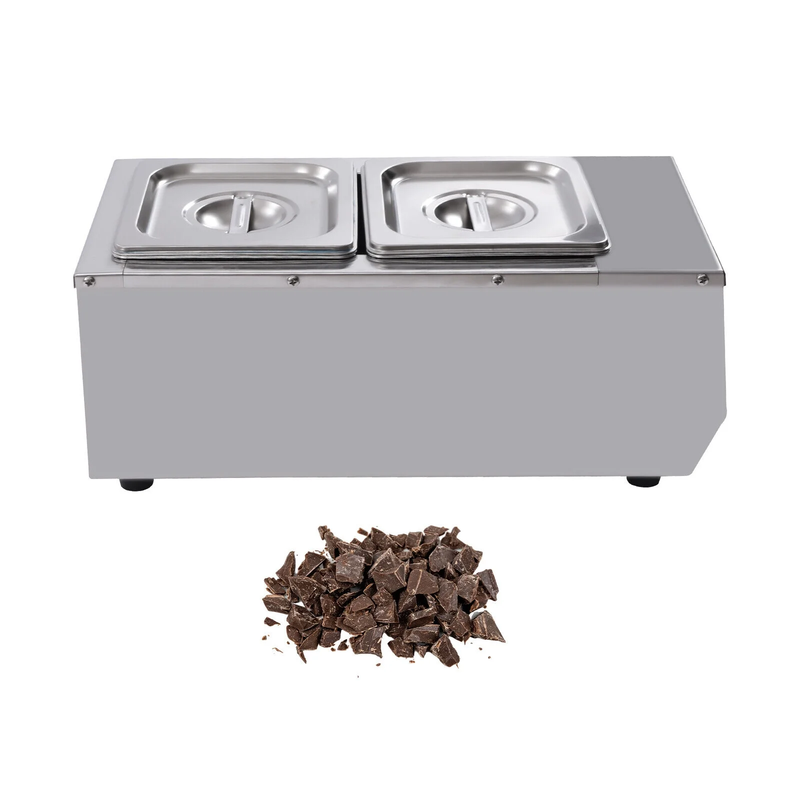 6L Chocolate Tempering Machine Electric Melting Pots Stainless Steel Food Warmer