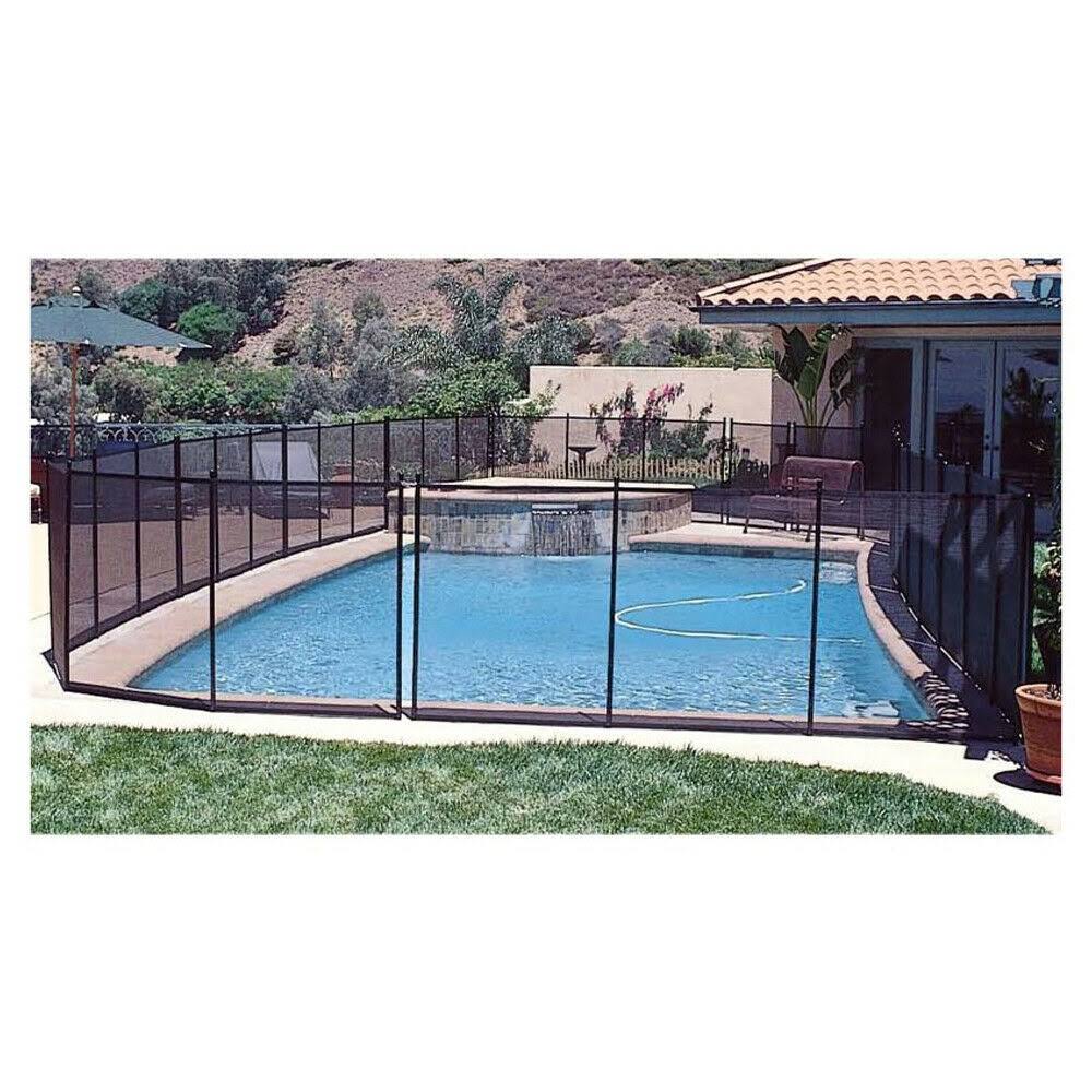 GLI 30-0410-BLK 4& x 10& IG Safety Removable Fence