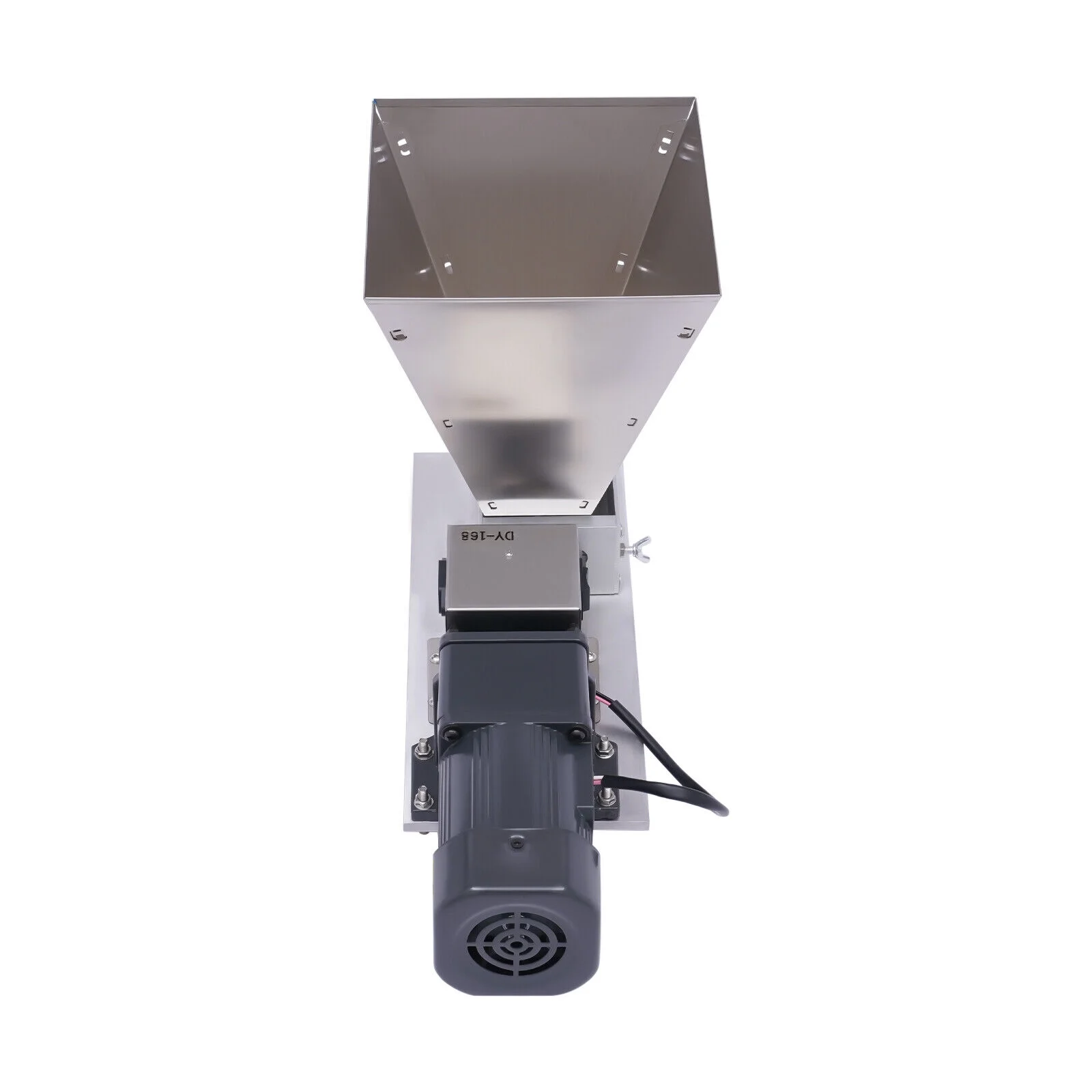 Malt Mill Electric Grain 60W  Rice Corn Grain Coffee Wheat Feed Mill Wet / Dry Cereals Grinder Mill 110V Homebrew Barley Multi-functional Grinder Malt Crusher 2 Roller w/ 4 Hopper Adjustable Roller