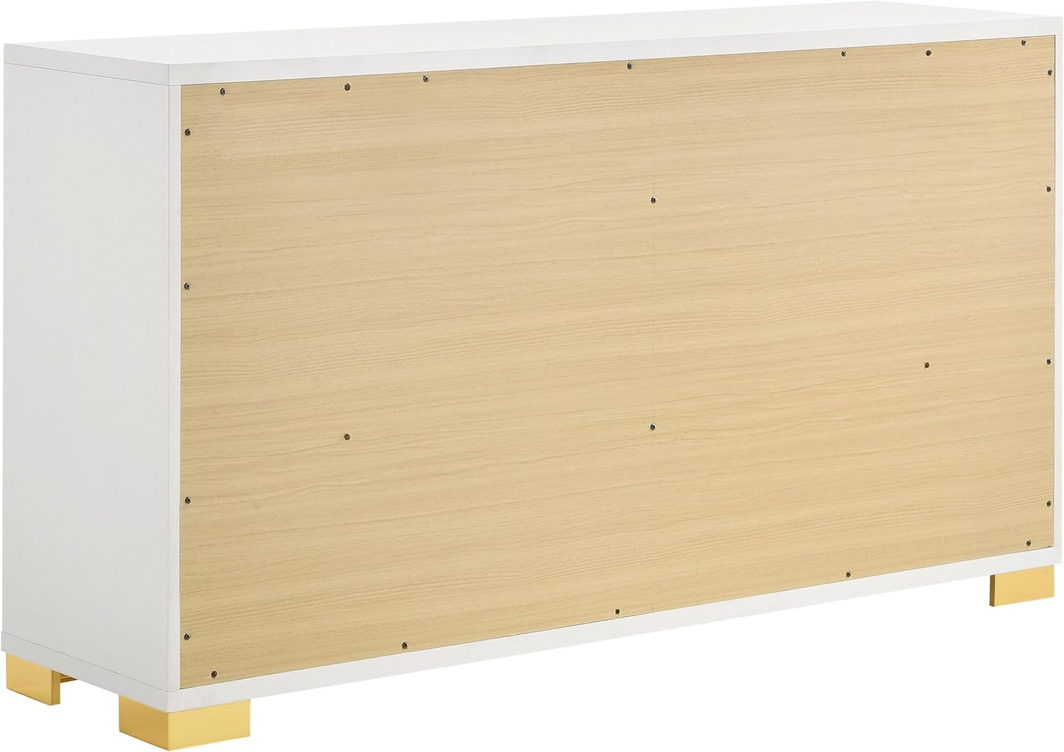 Coaster Home Furnishings Marceline 4-Piece Queen Bedroom Set with LED Headboard White