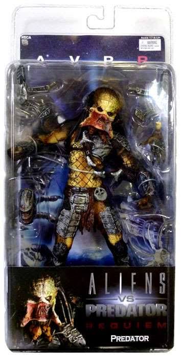 NECA Alien Vs Predator Series 3 Predator Action Figure [Open Mouth Wolf]