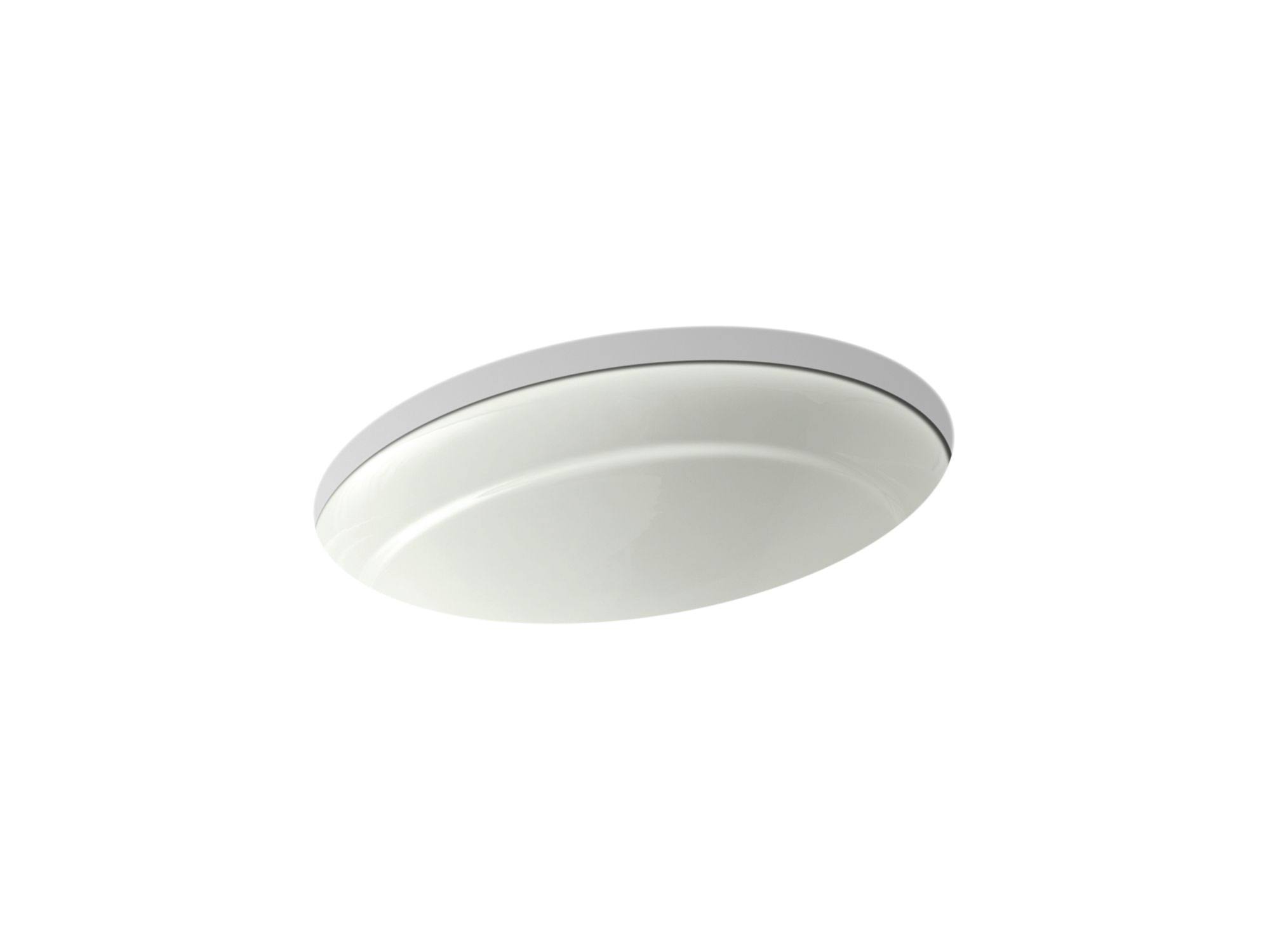 KOHLER K-2824-NY Serif Undermount Bathroom Sink, Dune