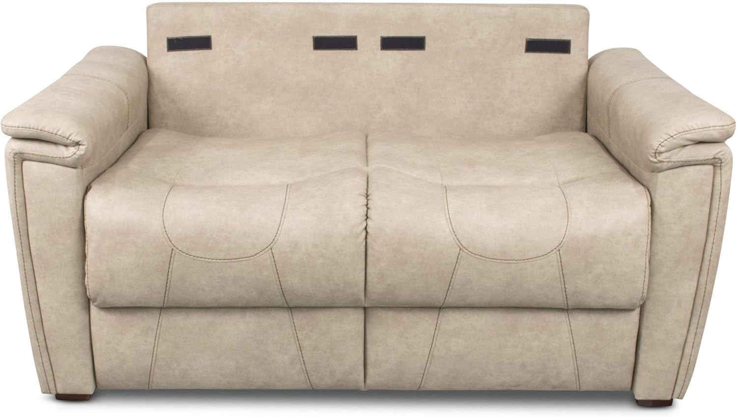 Thomas Payne 379929 Grantland Doeskin 60" Trifold Sofa