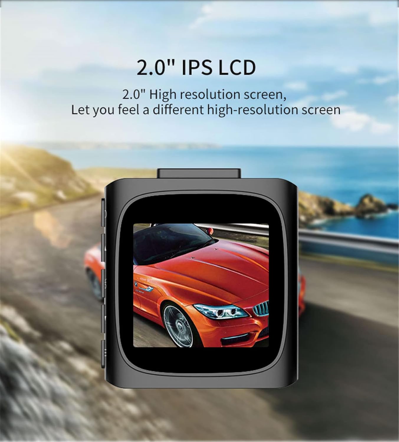 Dash Cam 1080P Dash Camera for Cars with 170° Wide Angle Car Camera with Night Vision WDR G-Sensor Parking Monitor Loop Recording