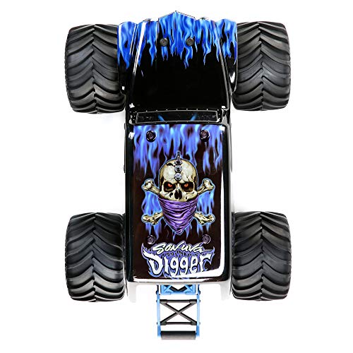 Losi RC Truck LMT 4 Wheel Drive Solid Axle Monster Truck RTR Battery and Charger Not Included Grave Digger LOS04021T1