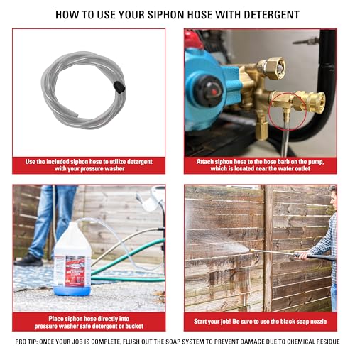 Simpson Cleaning 4200 PSI Gas Pressure Washer, 4.0 GPM Power Washer for Commercial Use, Honda GX390 Engine, 50-Foot Steel-Braided Hose, Aluminum Series, 49-State (ALH4240)
