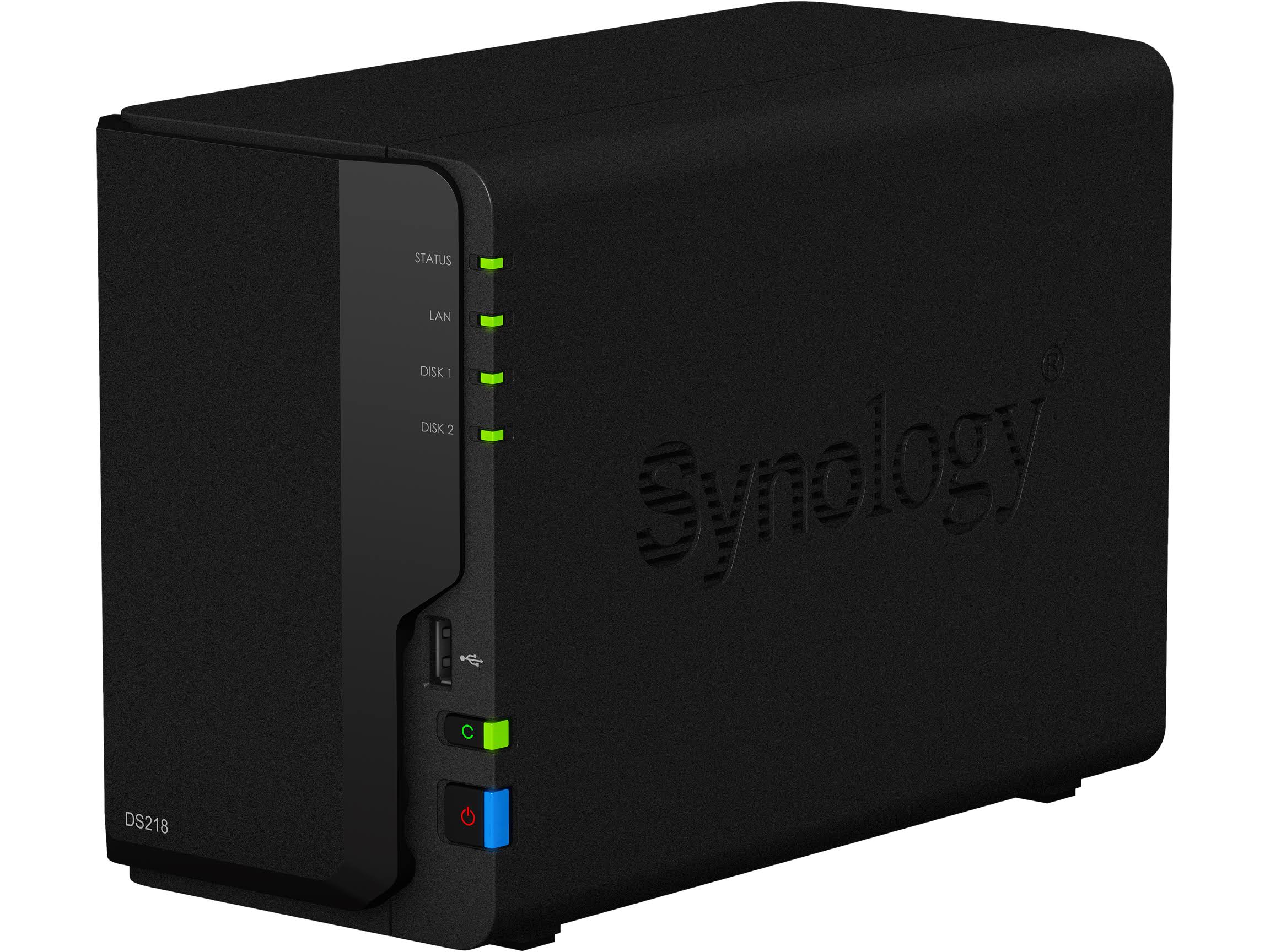 Synology Disk Station DS218 2-Bay Diskless NAS Server - SATA 6Gb/s