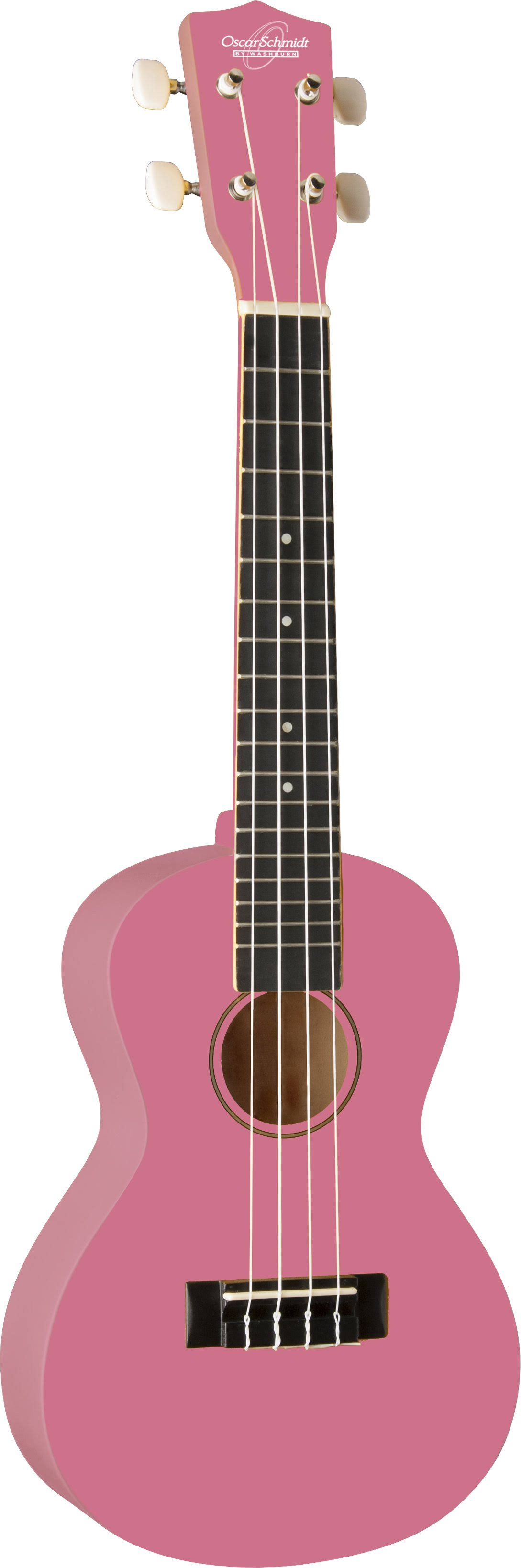 Oscar Schmidt OU1CP-A Concert Ukulele - Pink