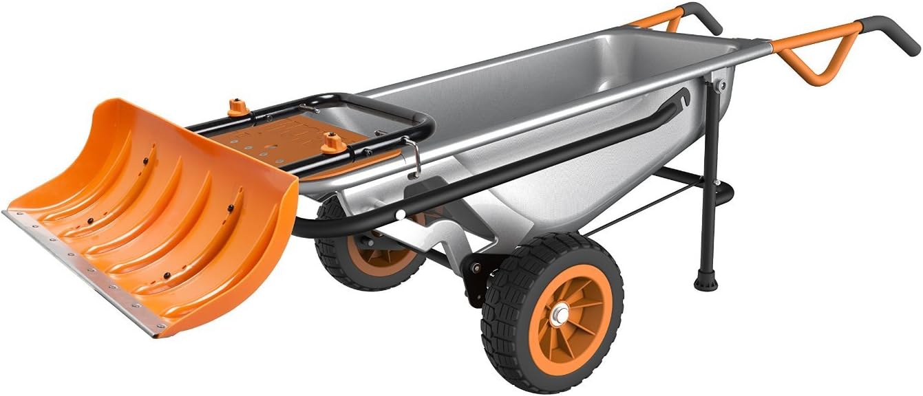 WORX WG050 Aerocart 8-in-1 Yard Cart / Wheelbarrow / Dolly