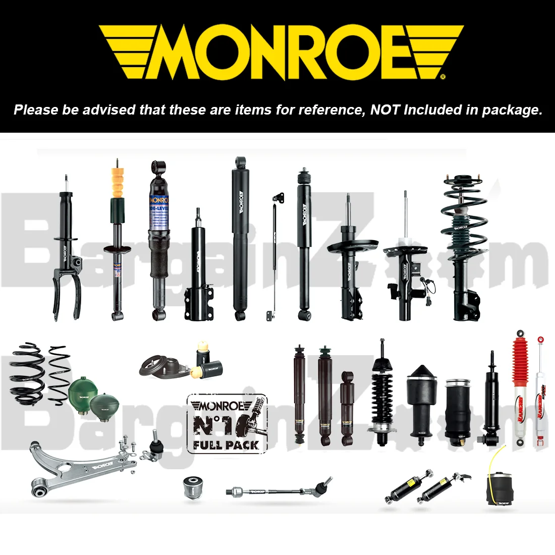 4x Monroe Shocks & Struts Shock Absorber For Ford Bronco 1966~1977