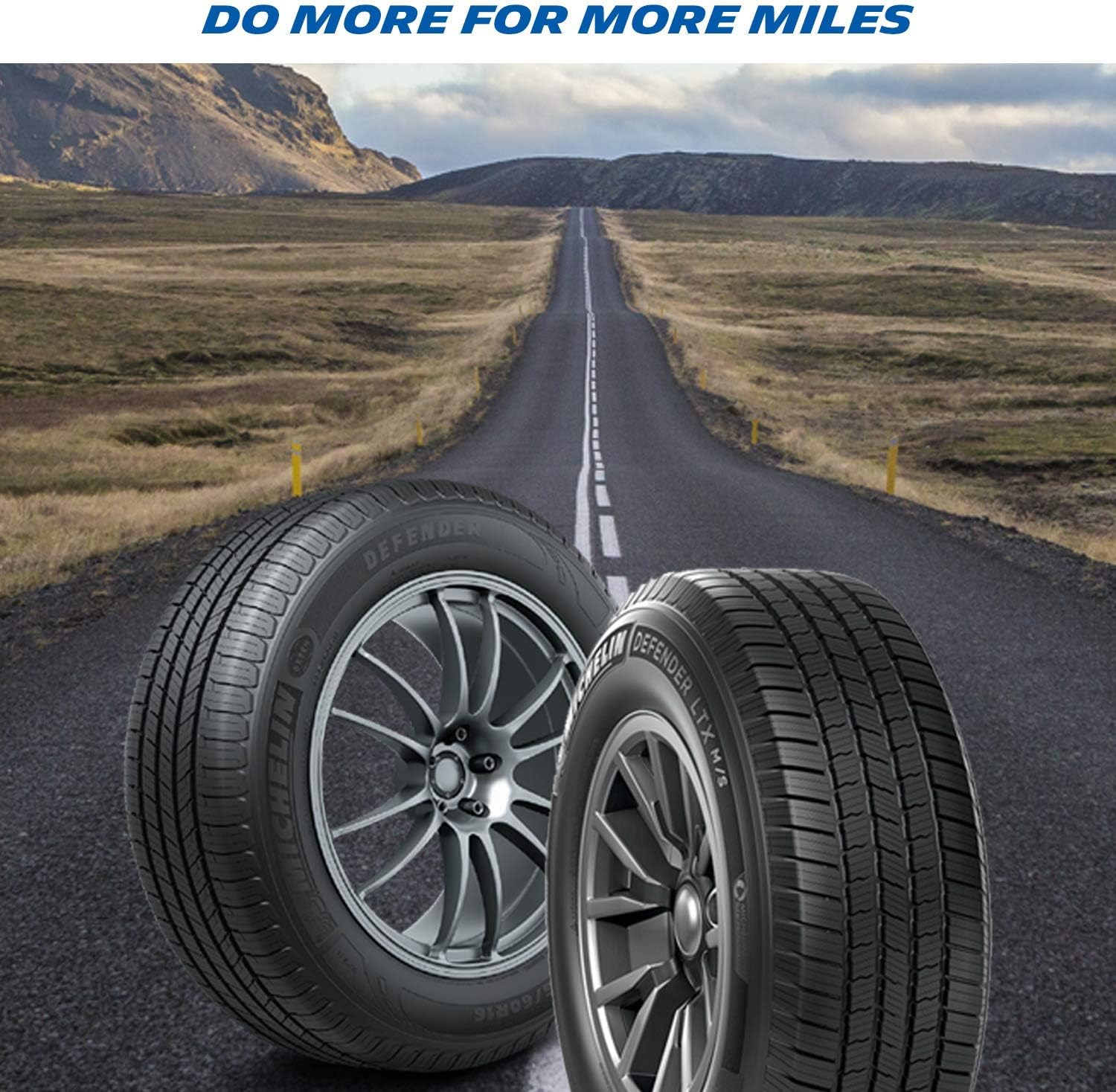 MICHELIN Defender LTX M/S All Season Radial Car Tire for Light Trucks, SUVs and Crossovers, 235/75R15/XL 109T
