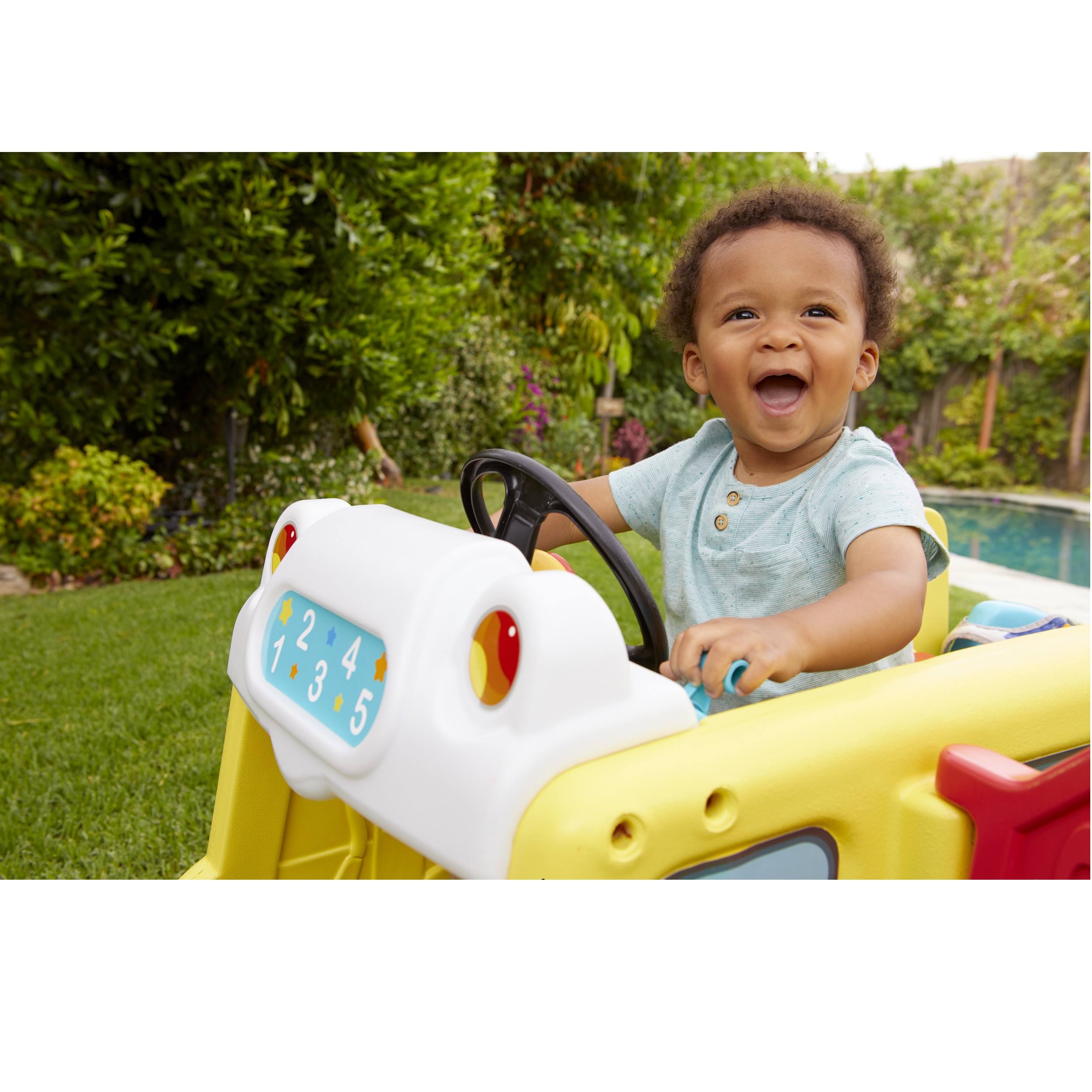 Little Tikes Baby Bum Wheels on The Bus Climber and Slide with Interactive Musical Dashboard