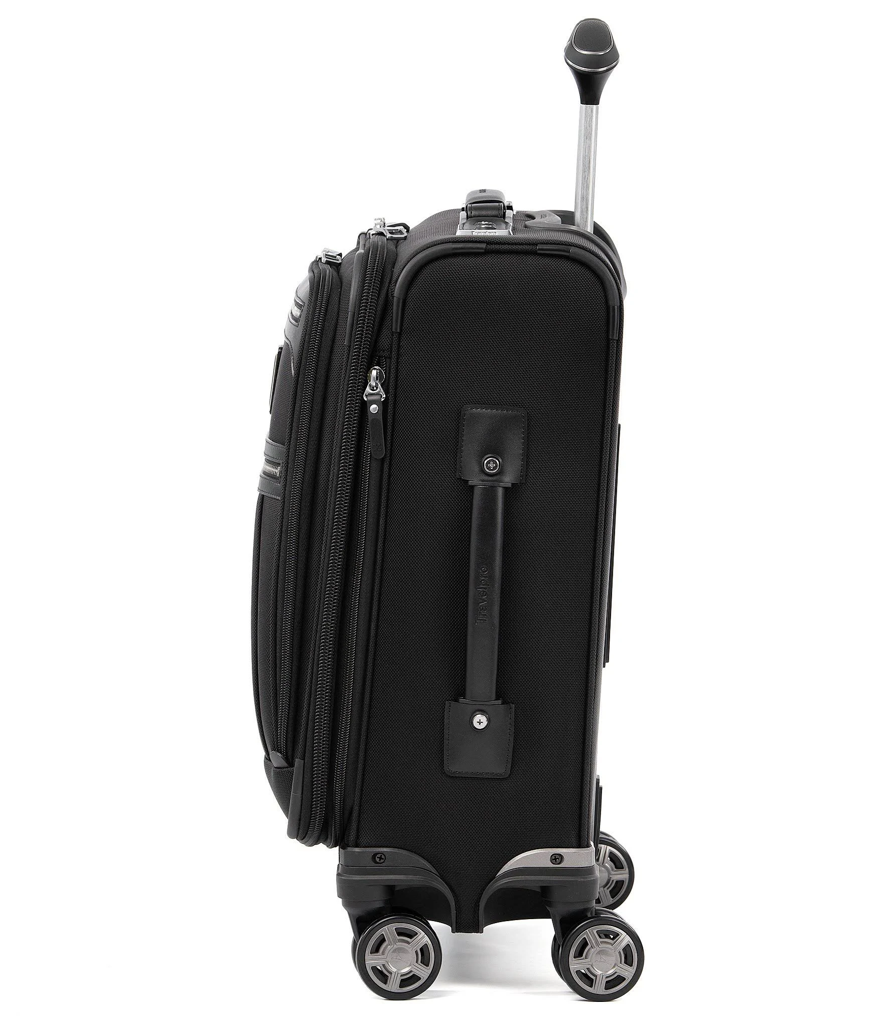 Travelpro Platinum Elite International Expandable Carry on Spinner - Shadow Black