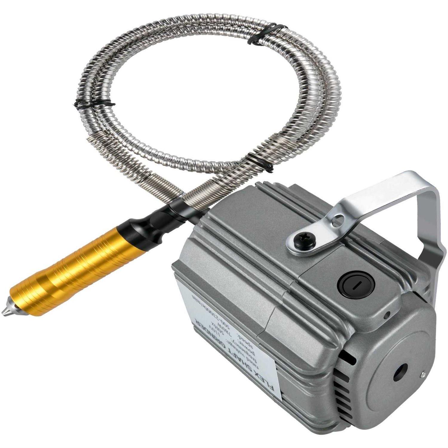 VEVOR Flex Shaft Grinder 780W Rotary Tool 500-23000RPM Rotary Carver with 1/4 3-Jaw Chuck &amp; Stepless Speed Foot Pedal Hanging - Shop Hardware Tools Online Store