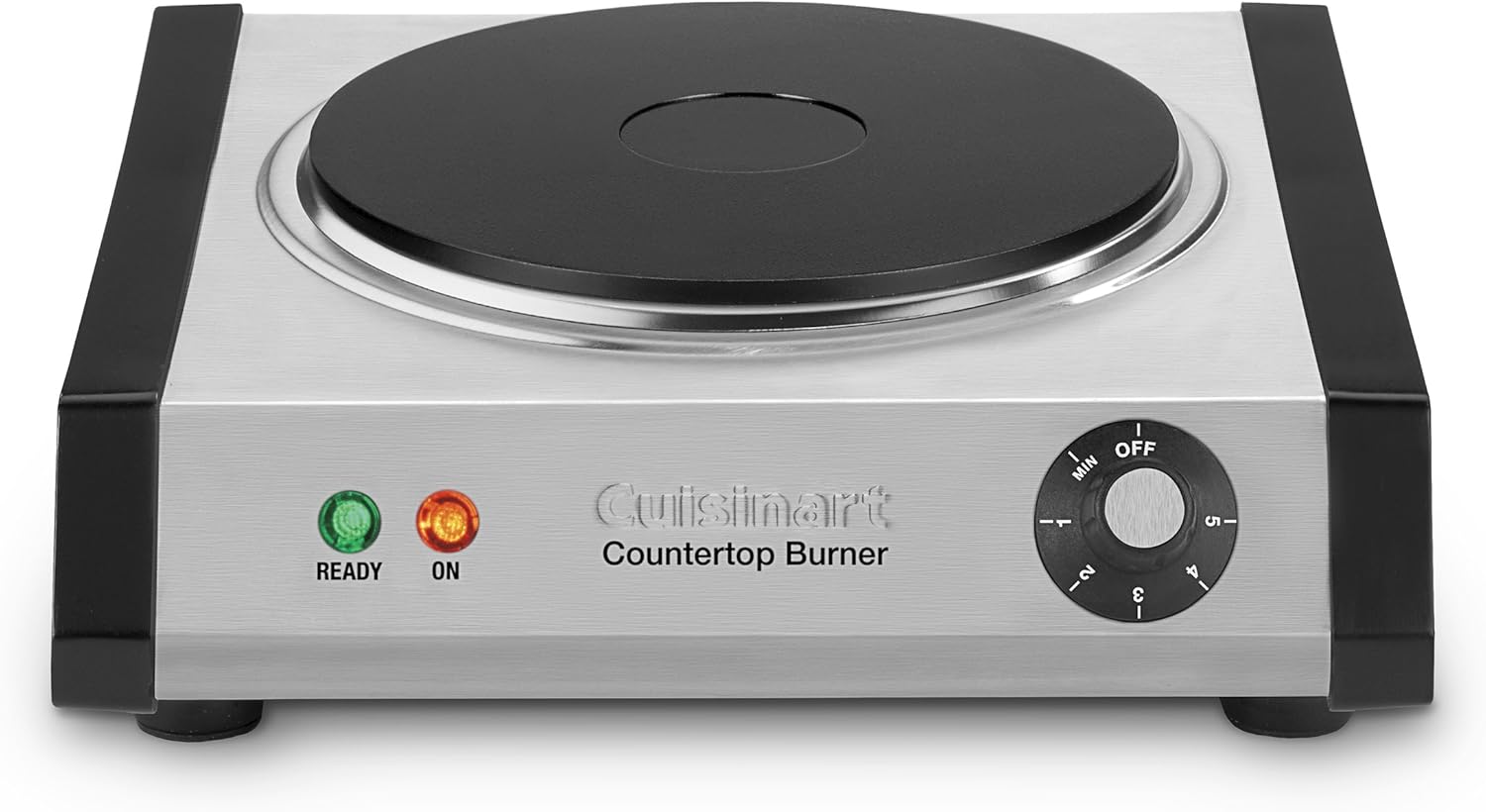 Cuisinart Cast-Iron Single Burner, Stainless Steel