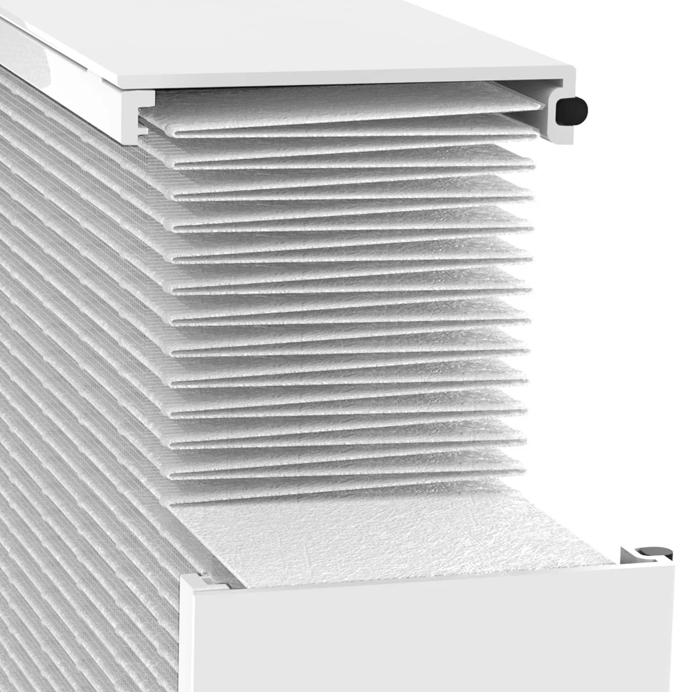 Alen BreatheSmart 75i Air Purifier with Pure, True HEPA Filter for Allergens, Dust, Mold, and Germs – 1,300 SqFt - White