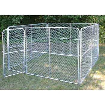 Stephens Pipe &amp; Steel LLC Dog Kennel System Gold Series 10 x 10 x 6-ft. DKA11010 - Pet Supplies online store