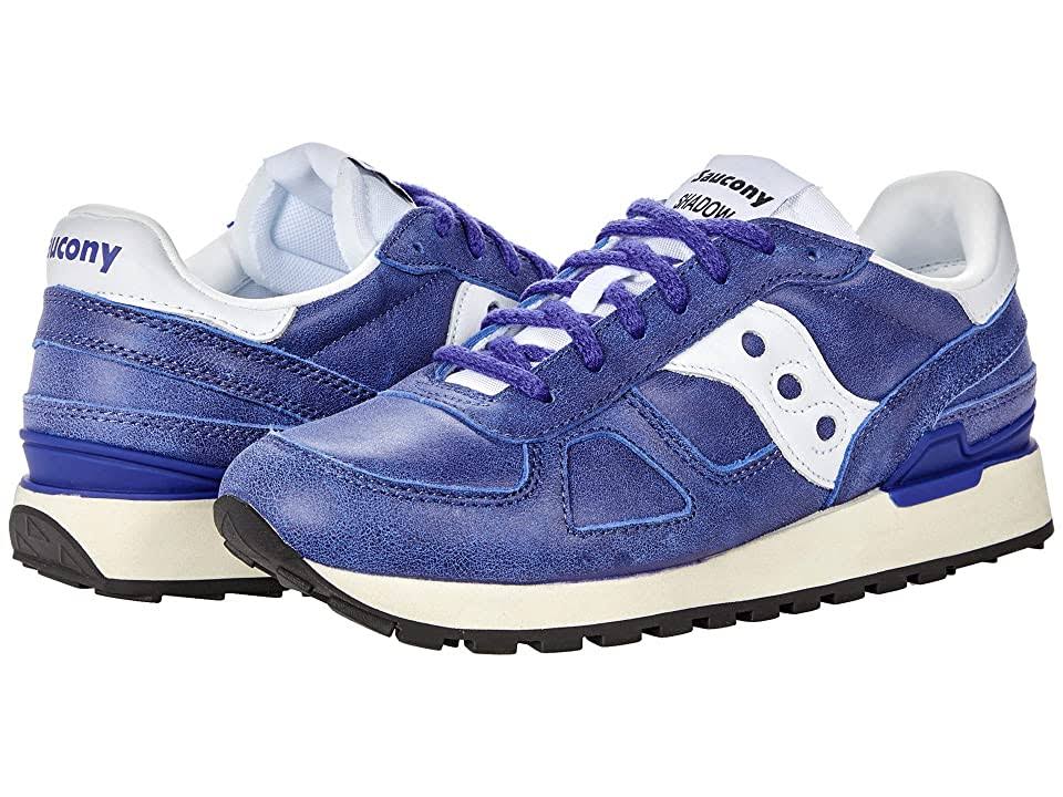 Saucony Shadow Distressed Original Blue|White, Size 10.5M