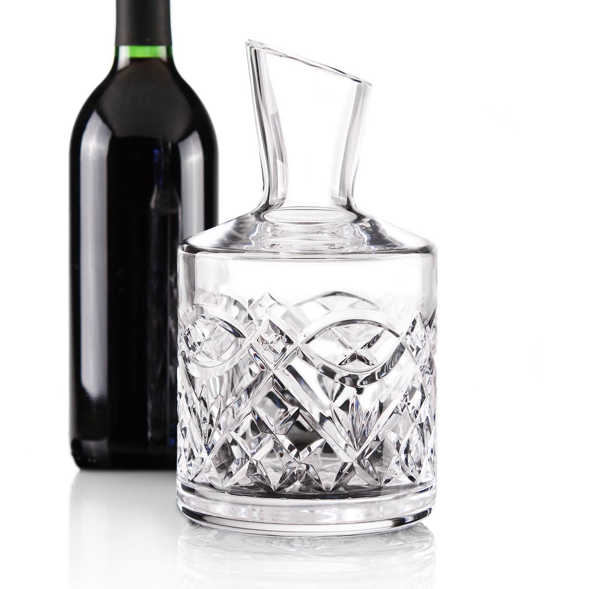 Cashs Ireland, Celtic Ring Crystal Wine Decanter | Crystal Classics