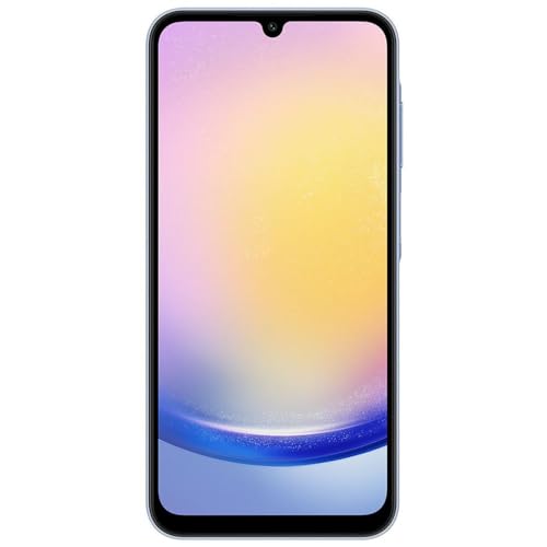SAMSUNG Galaxy A25 5G Dual SIM (128GB) 6.5" 120Hz AMOLED, Octa-Core, 50MP Camera, 4G Volte (GSM Unlocked for AT&T, T-Mobile, Global) International Model A256E/DSN (w/ 256GB SD, Blue Black) (Renewed)