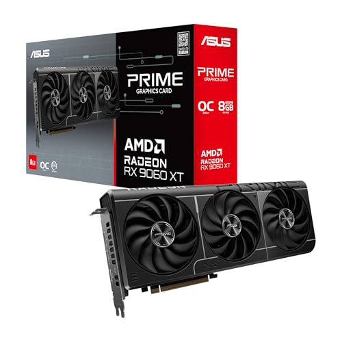 ASUS Prime Radeon™ RX 9070 XT OC Edition Graphics Card (PCIe 5.0, HDMI/DP 2.1, 2.5-Slot Design, axial-tech Fans, Dual Ball Fan Bearings, Dual BIOS, GPU Guard)