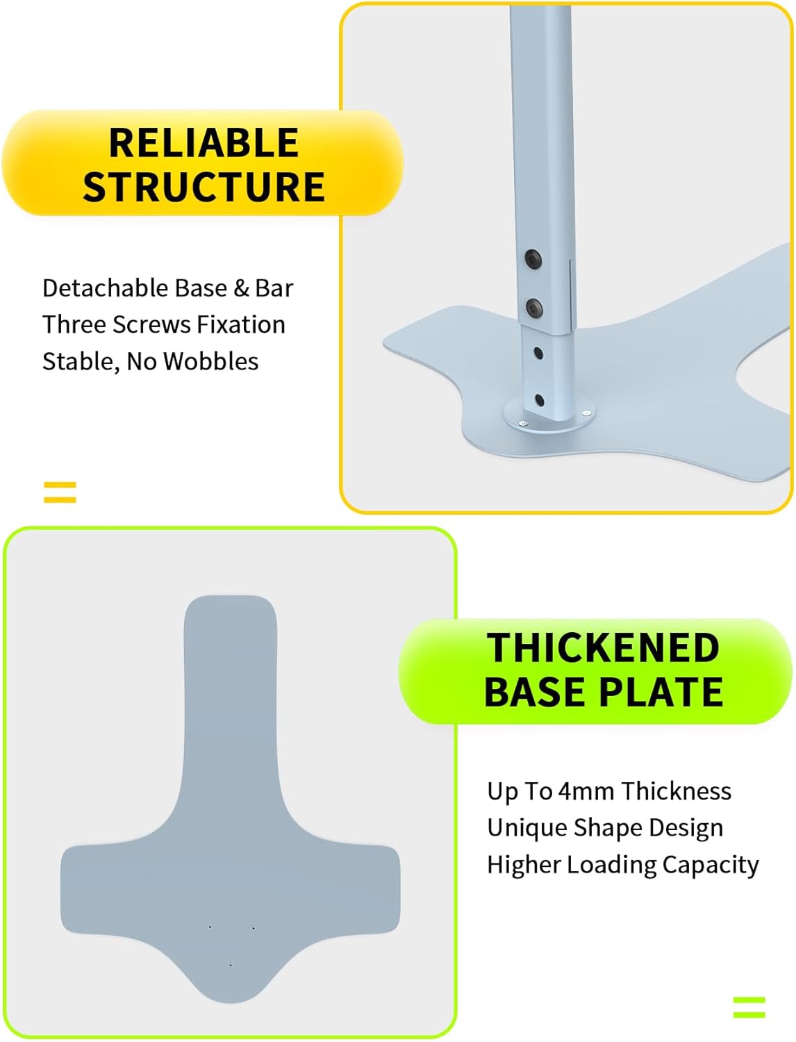 Couch Stand Assist, Chair Couch Lift Assist for Elderly sit to Stand, 25.6"/27.6"/29.6"/31.6" Four Heights Adjustable(Light Grey, Max 300LBs Capacity)