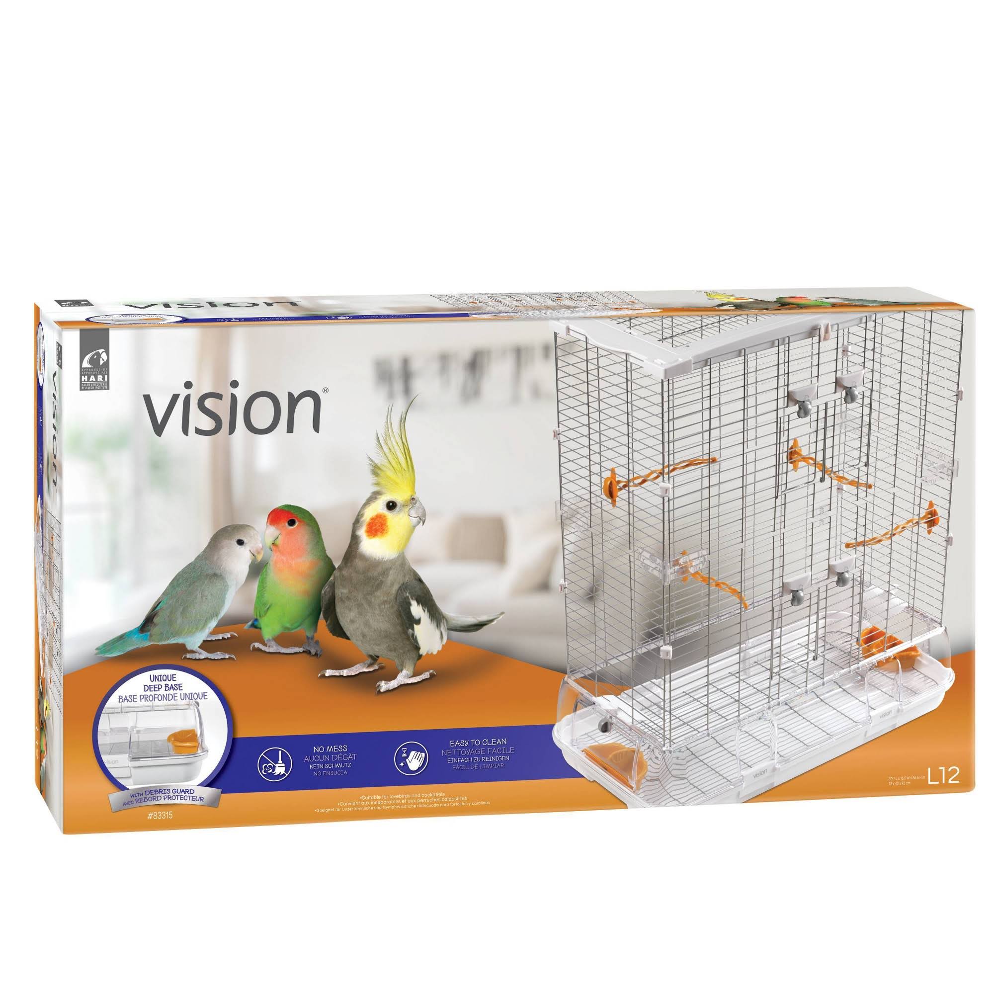 Vision Bird Cage Model L12 - Large