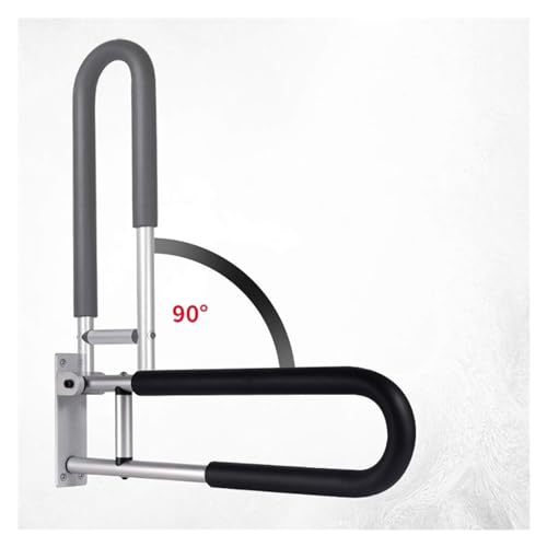 Grab Bar Grab Bars Handle Safety Support Hand Rails, Bathroom Handrail Wall Mount Handrail Barrier-Free Elderly Toilet Safety Handle Handicapped Restroo (Color : Dolphin Waves, Siz