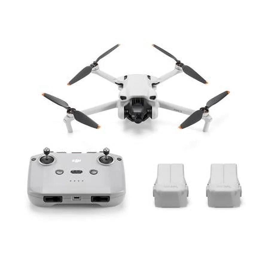 Mini 3 Drone Fly More Combo with RC-N1 Controller Bundle with 32GB microSDHC Memory Card, Aries Strobe Anti-Collision Light, Foldable Landing Pad Pro, Cleaning Kit