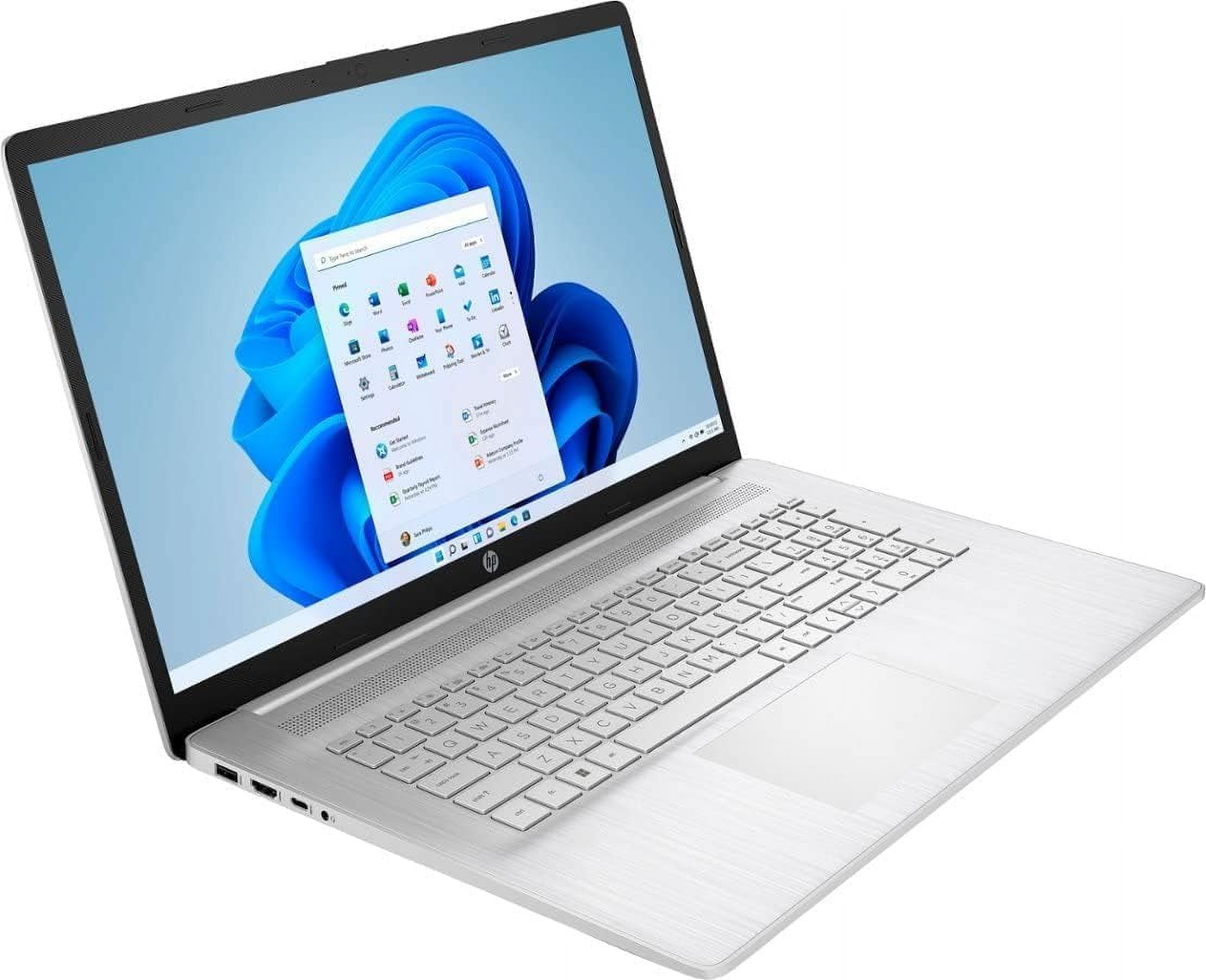 HP 17.3" HD Touchscreen Laptop, AMD Ryzen 5 7530U (6-Core) Processor, AMD Radeon Graphics, 12GB RAM 1TB SSD, Bluetooth, HDMI, 720p HD Camera, Wi-Fi 6, Numeric Keypad, Windows 11 Home, Silver